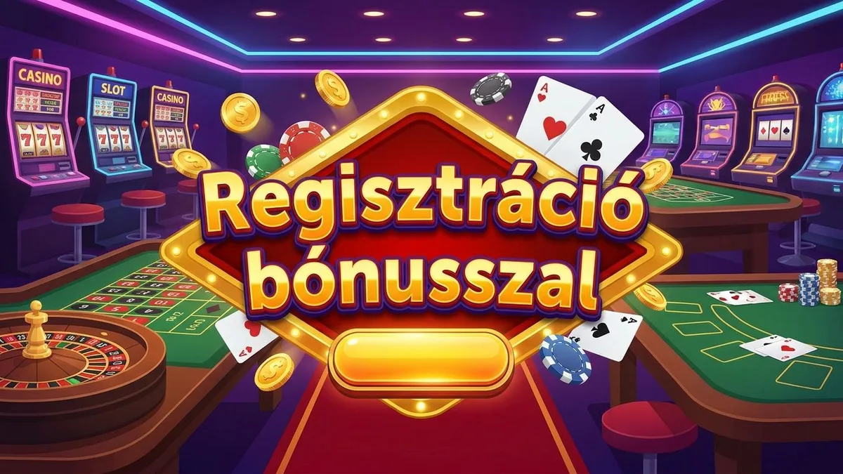 Regisztráció bónusszal